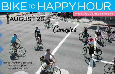 Bike to Happy Hour, Aug 28