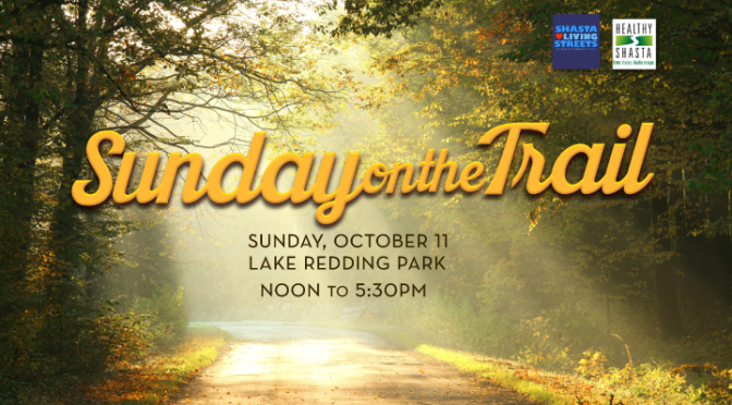Enjoy the trail and then stop by for food, music and activities