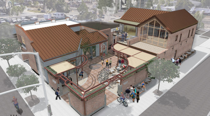 Shasta Bike Depot taking Shape